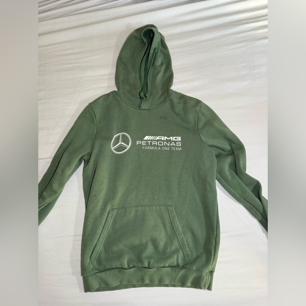 Mercedes Benz/Puma green hoodie